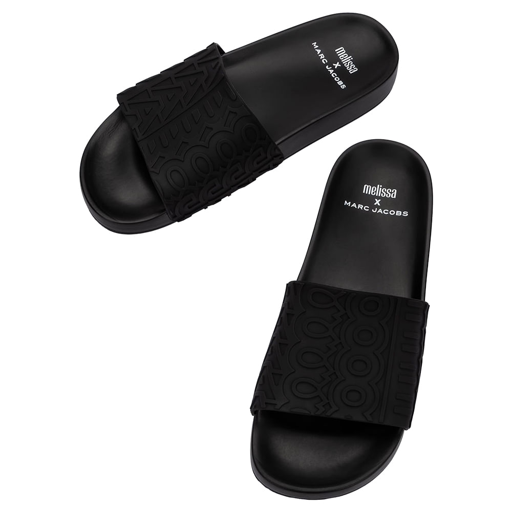 Melissa Slide + Marc Jacobs 33967 LARANJA | Clovis Calçados