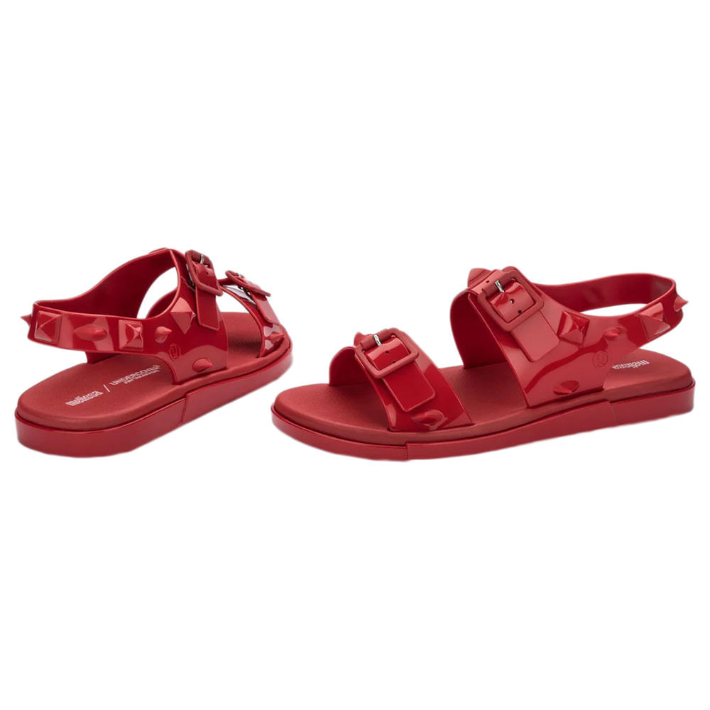 Melissa Spikes Sandal + Undercover 33788 VERMELHO | Clovis Calçados