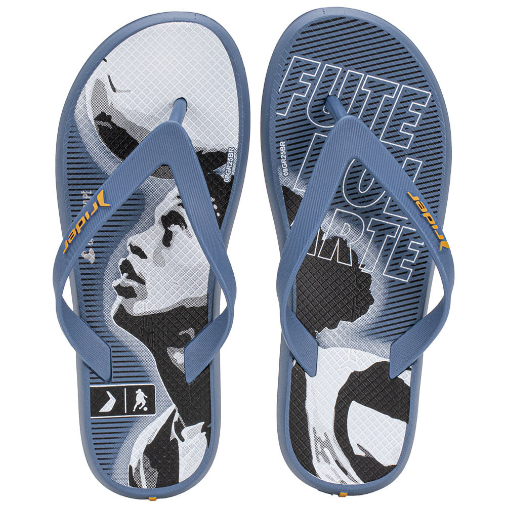 Chinelo Infantil Masculino R1 R10 Rider 12602 AZUL 28