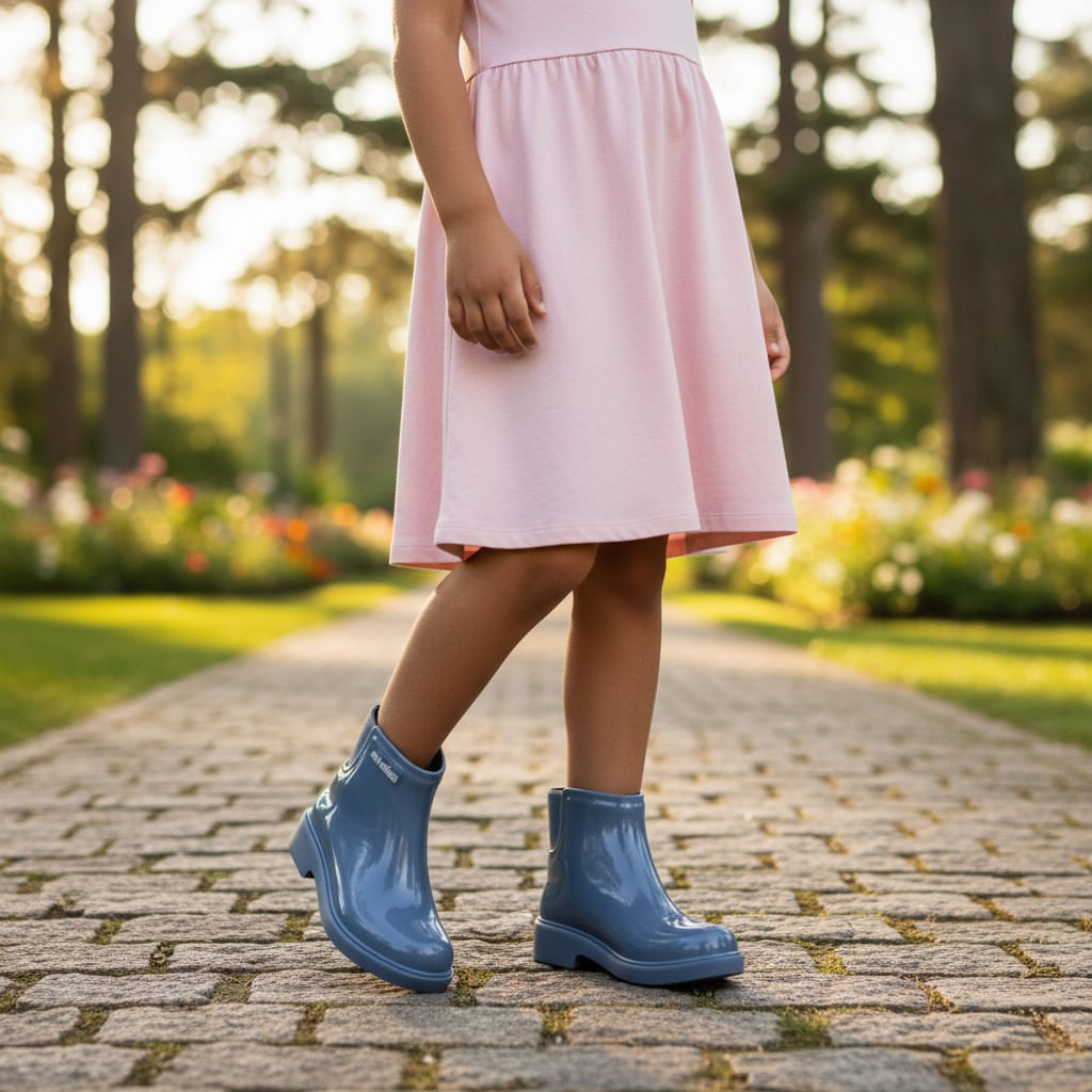 Mini Melissa Chelsea Boot II Infantil 35827 AZUL | Clovis Calçados