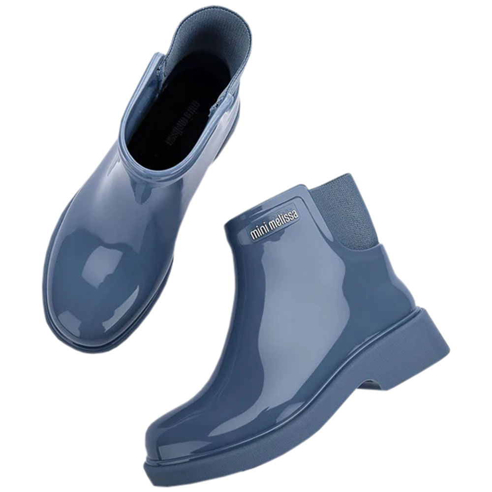 Mini Melissa Chelsea Boot II Infantil 35827 AZUL | Clovis Calçados