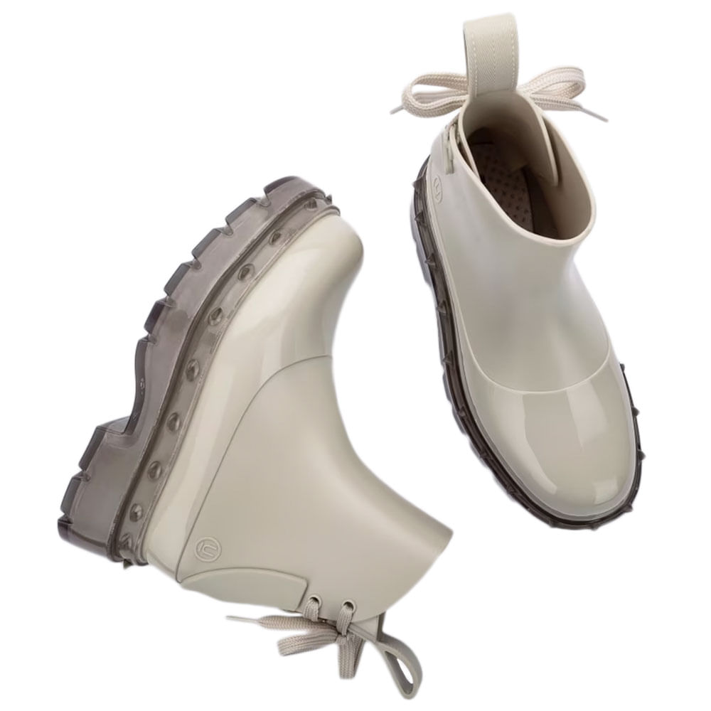 Melissa Spikes Boot + Undercover 33789 BEGE | Clovis Calçados