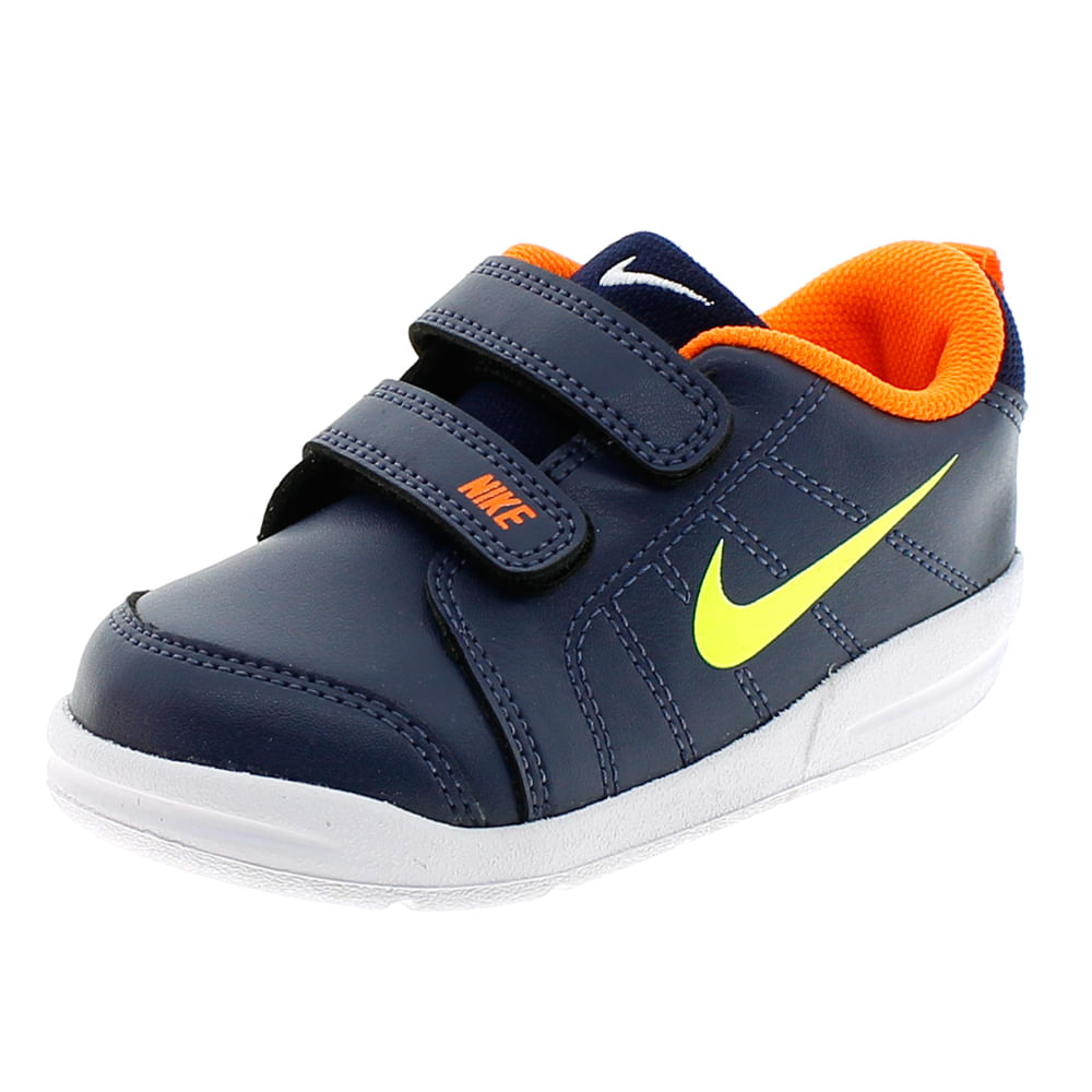 Tênis Infantil Masculino Pico TDV Marinho/Laranja Nike Clovis
