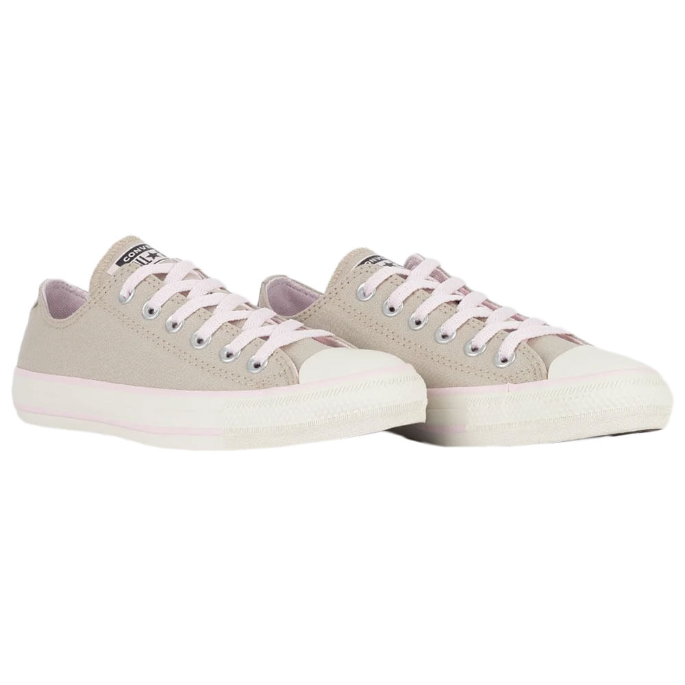 Tênis Chuck Taylor Seasonal Converse All Star CT3014 BEGE/ROSA 33