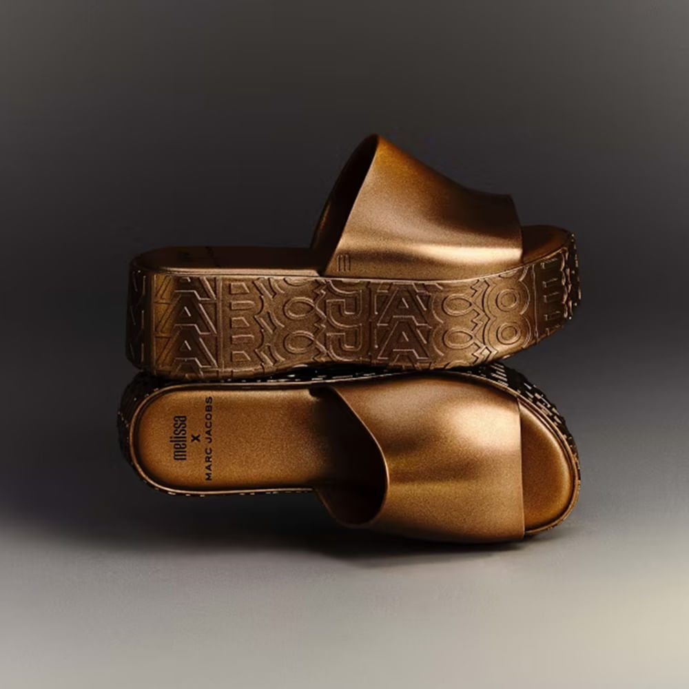 Melissa Becky + Marc Jacobs 33968 OURO | Clovis Calçados