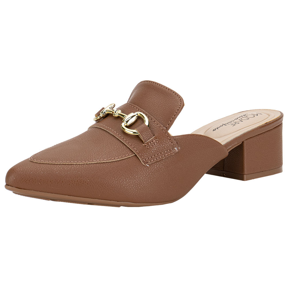 Sapato Feminino Mule Modare 7340124 CHOCOLATE 34