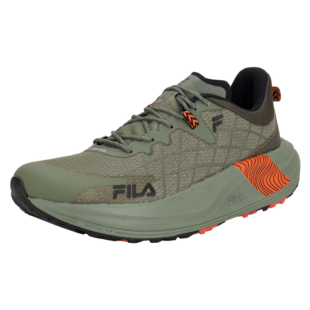 Tênis Masculino Racer Skytrail Fila F01R00144 OLIVA 37