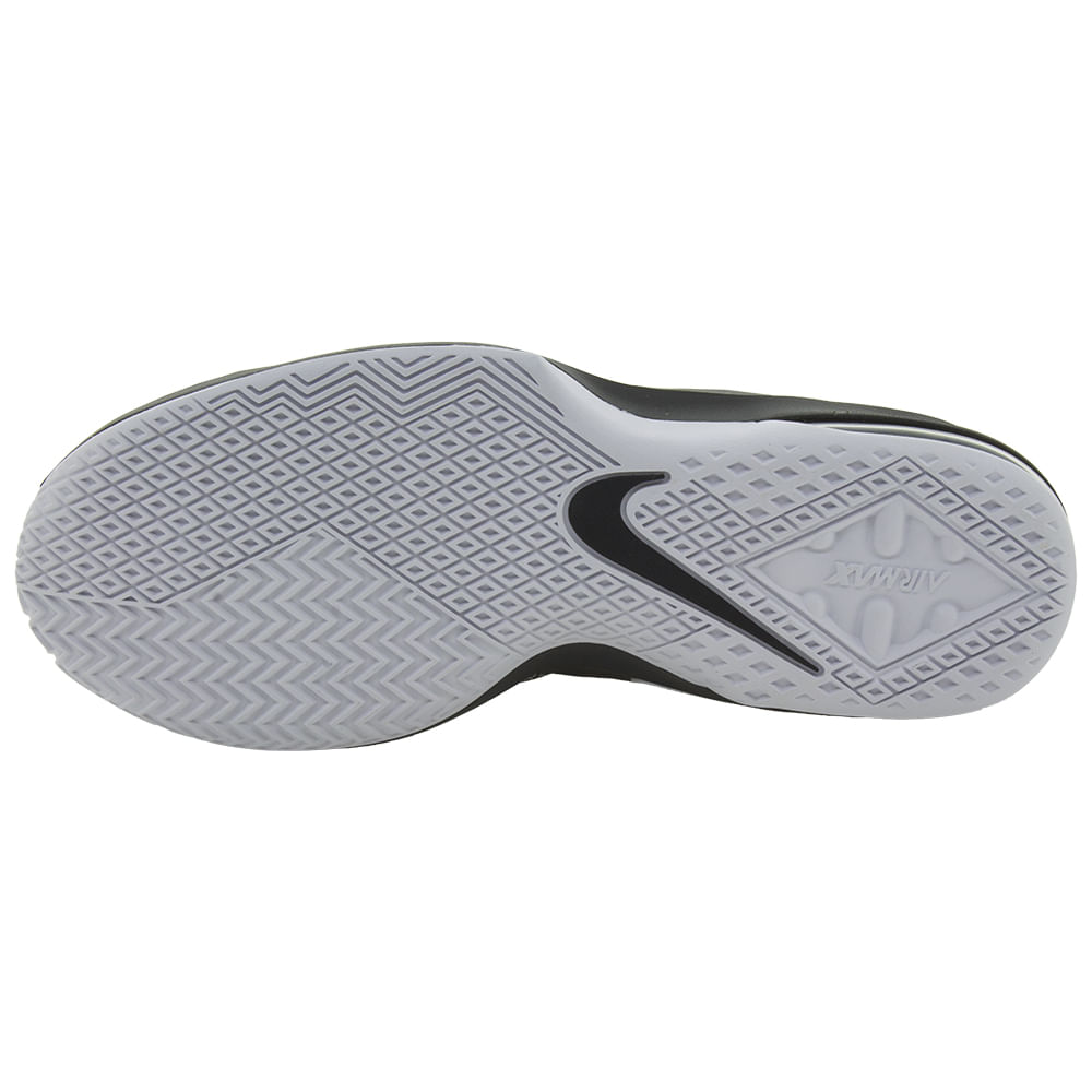 Tênis Masculino Air Max Infuriate Low Preto/Branco Nike - 852457