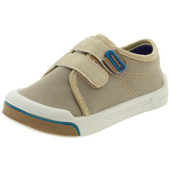 Tênis Infantil Masculino Cáqui Pimpolho - 0032 - cloviscalcados