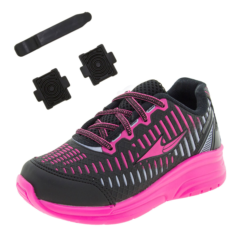 Tenis-Infantil-Feminino-com-Roda-Preto-SNEEK’S---310-06