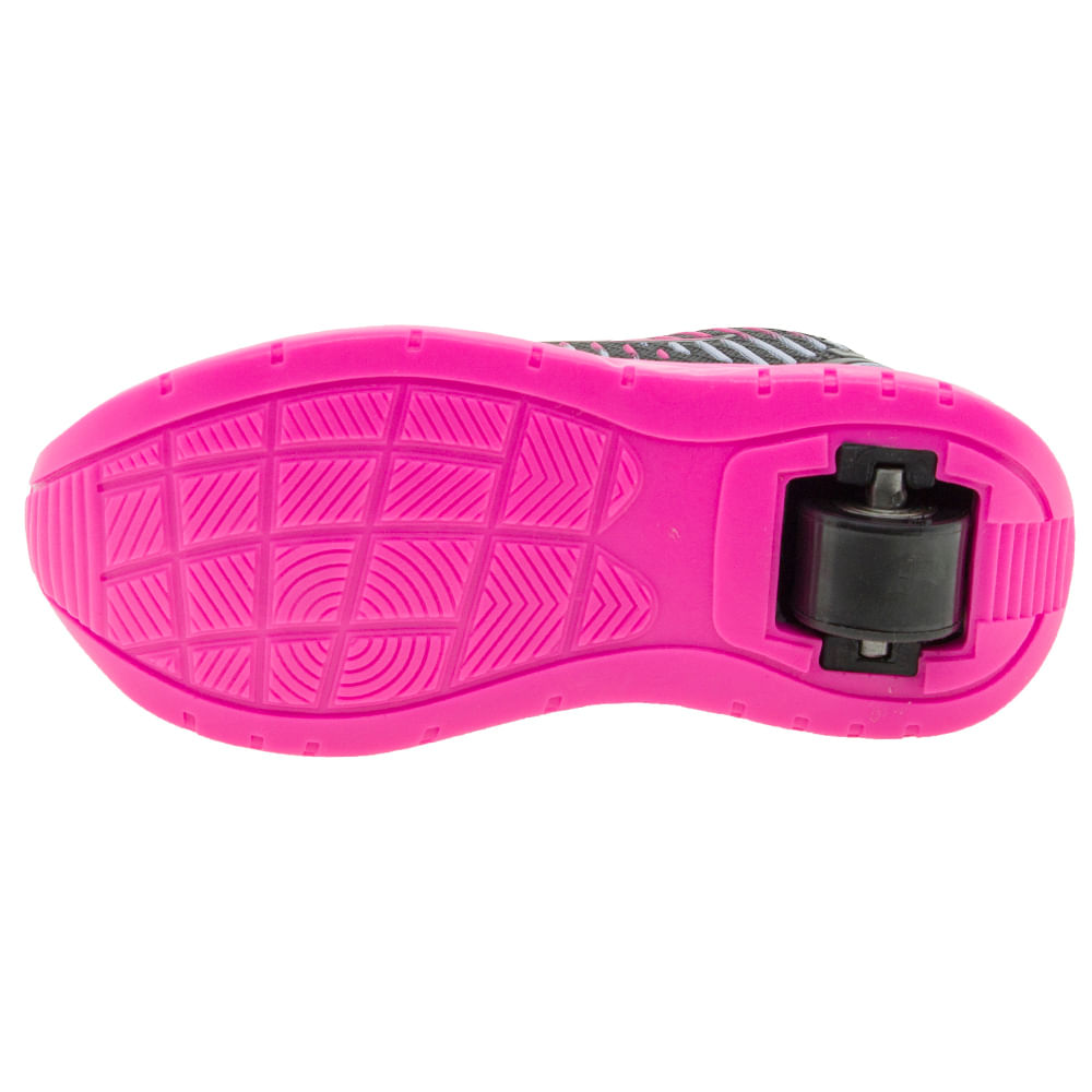 Tenis-Infantil-Feminino-com-Roda-Preto-SNEEK’S---310-04