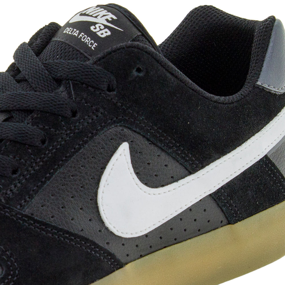 Tênis Masculino SB Delta Preto Nike 942237 cloviscalcados