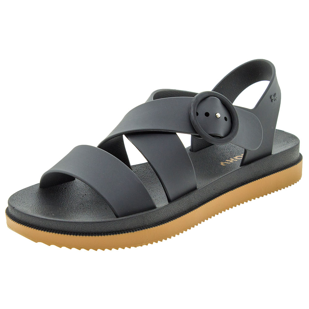 Sandália Feminina CalÃ§ados Zaxy Atacado Sandália Feminina Street