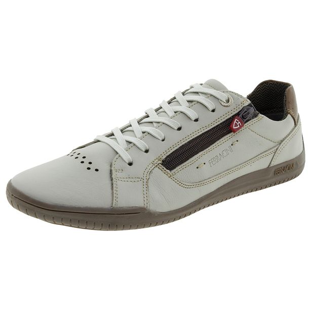 Sapatênis Masculino Legacy Cinza Ferracini - 8263 - cloviscalcados