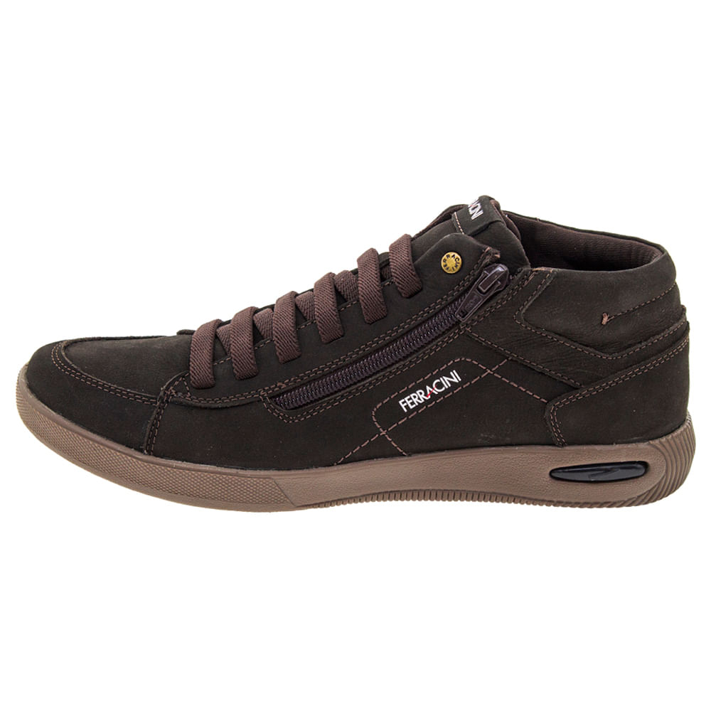 Sapatênis Masculino Blady Café Ferracini 1449G cloviscalcados