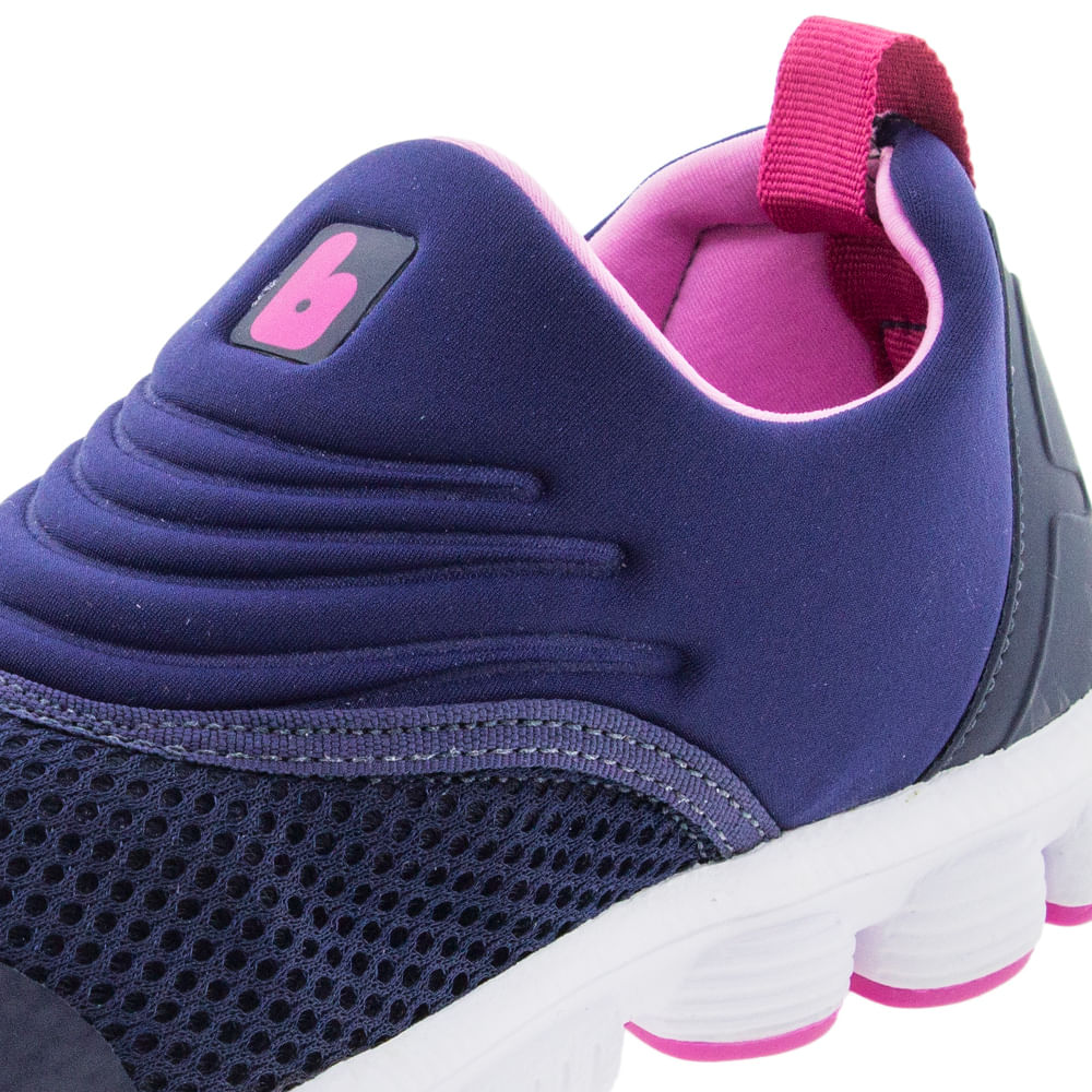 Tênis Infantil Feminino Icon Marinho Bibi 817257 cloviscalcados