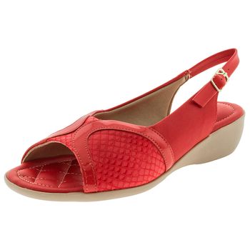 sandalia piccadilly vermelha