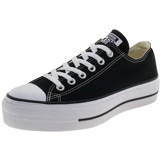 tênis all star preto