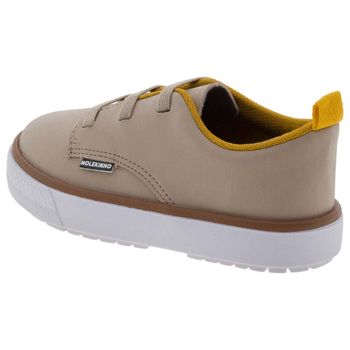 sapatenis infantil masculino bege