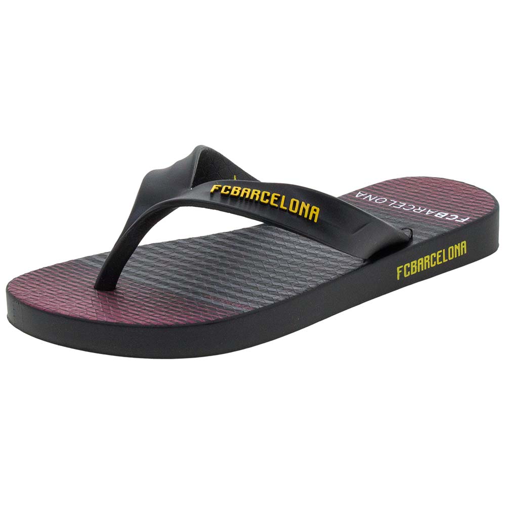 Chinelo-Infantil-Masculino-FC-Barcelona-Preto-Rider---11442-01