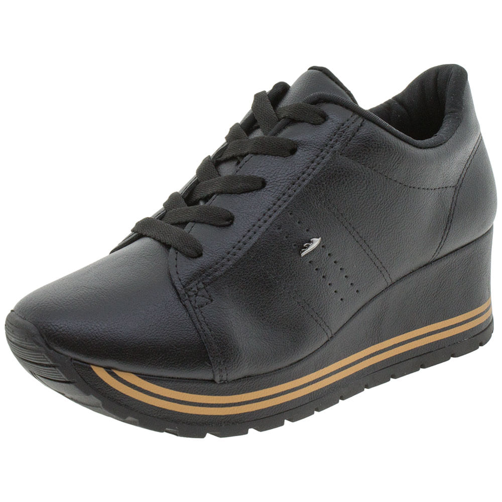 TÃªnis Anabela Dakota Sneaker Feminino Calados Tenis Branco Dakota