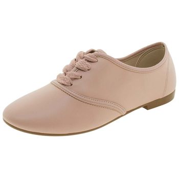 sapato feminino oxford rosa beira rio