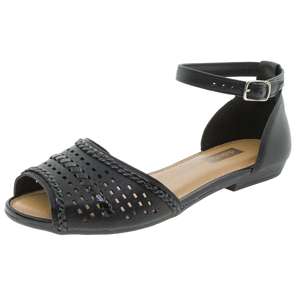 Sandália Feminina Rasteira Dakota - Z3642 - cloviscalcados