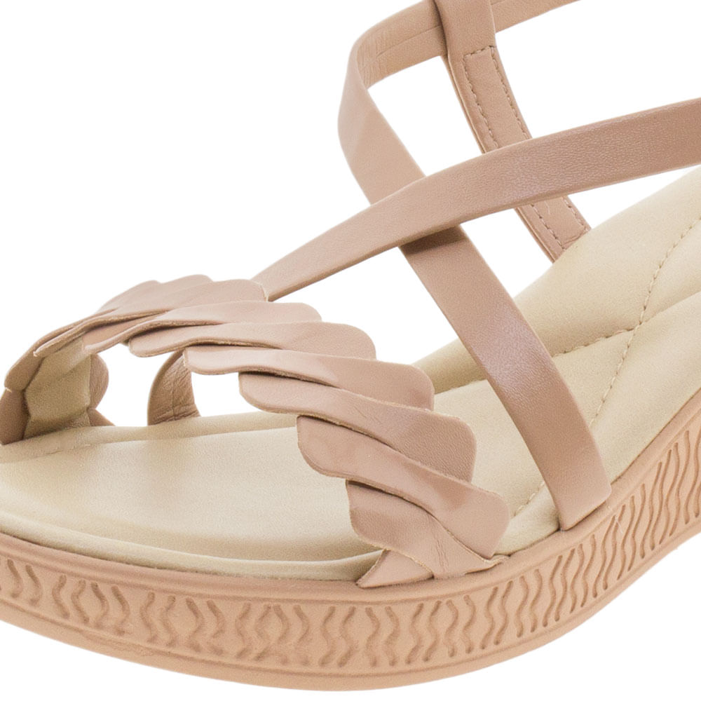 Azaleia Anabela Sapatos Femininos Da Azaleia Sandália Feminina