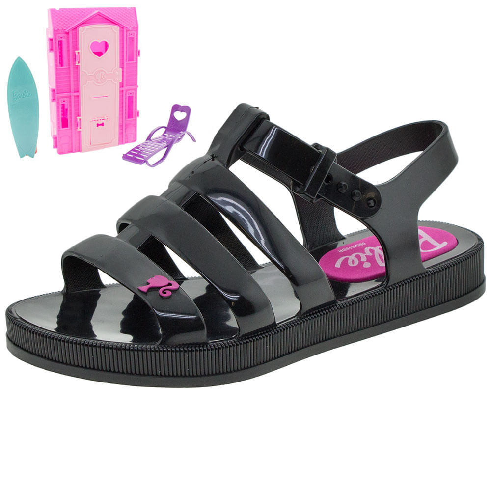 Sandália Infantil Feminina Barbie Dreamhouse Grendene Kids 21832