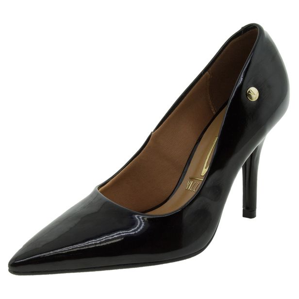 Sapato Feminino Scarpin Salto Alto Vizzano - 1184101 VERNIZ/PRETO 38