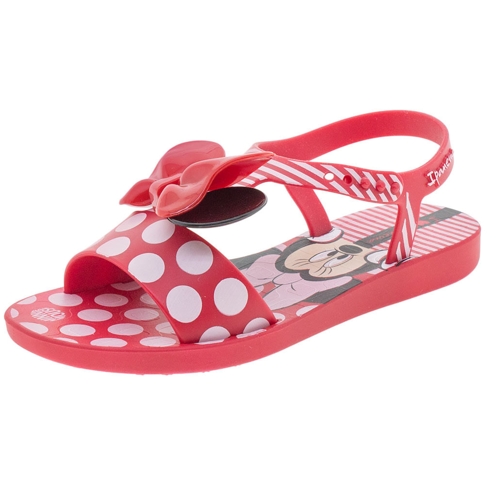 Sandália Grendene Sapato Da Minnie Rosa Sandália Infantil Baby