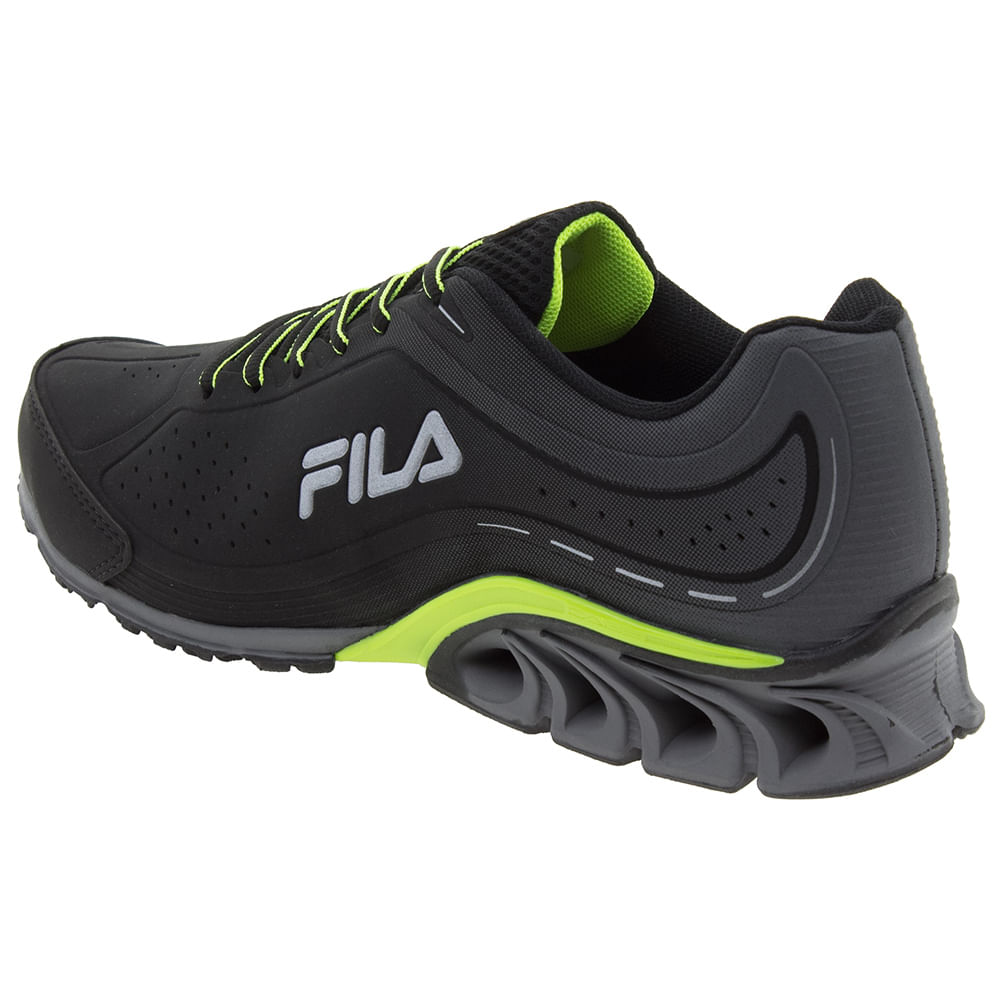 Tênis Masculino Cage Python Fila 11J481X VERDE/PRETO 37