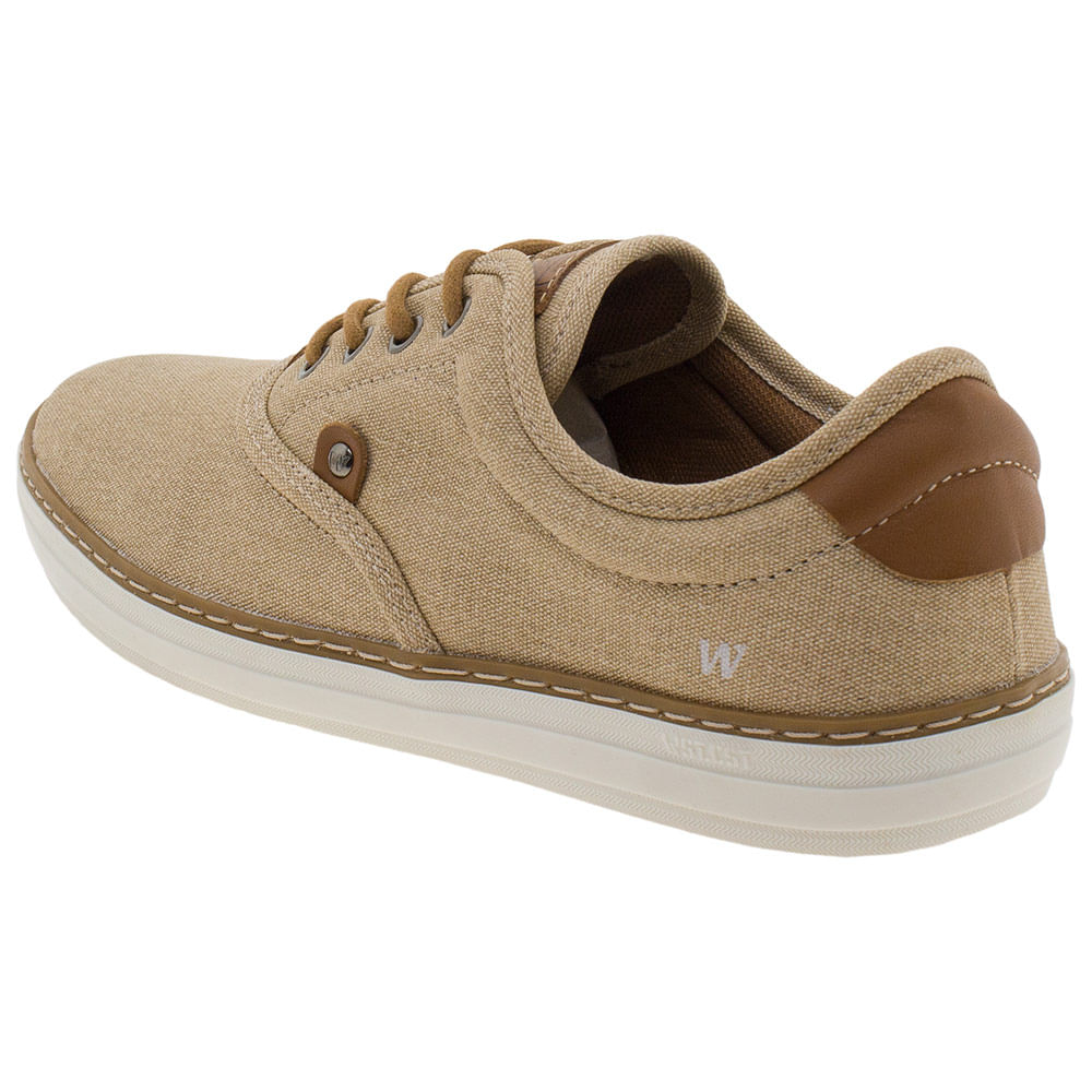 Sapatênis Masculino Modena West Coast 118661 Bege cloviscalcados