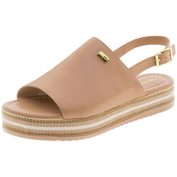 sandalia flatform via scarpa