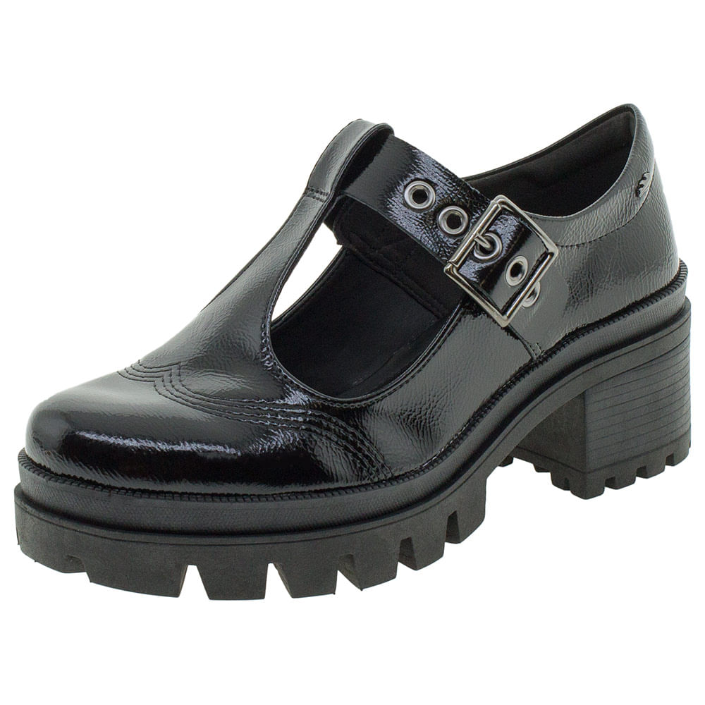 Sapato Feminino Salto Baixo Dakota G1352 PRETO 34