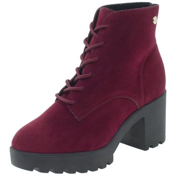 bota feminina vinho