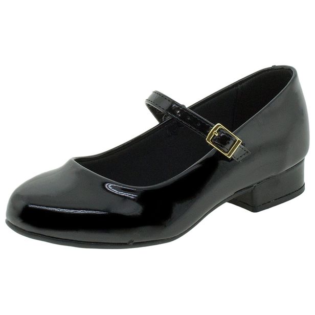 Sapato feminino infantil store preto