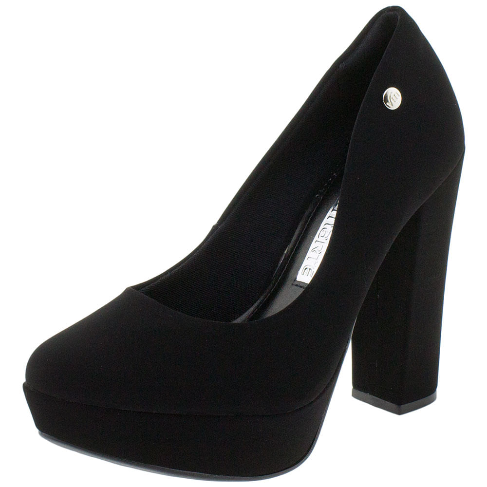 Sapato Feminino Salto Alto Via Marte 191301 Preto 34