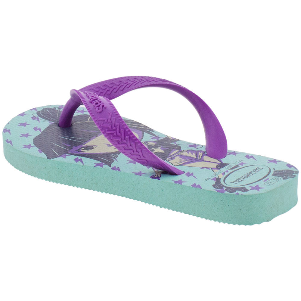 Chinelo Infantil Feminino Top Fashion Havaianas Kids 4144319 VERDE 27/28