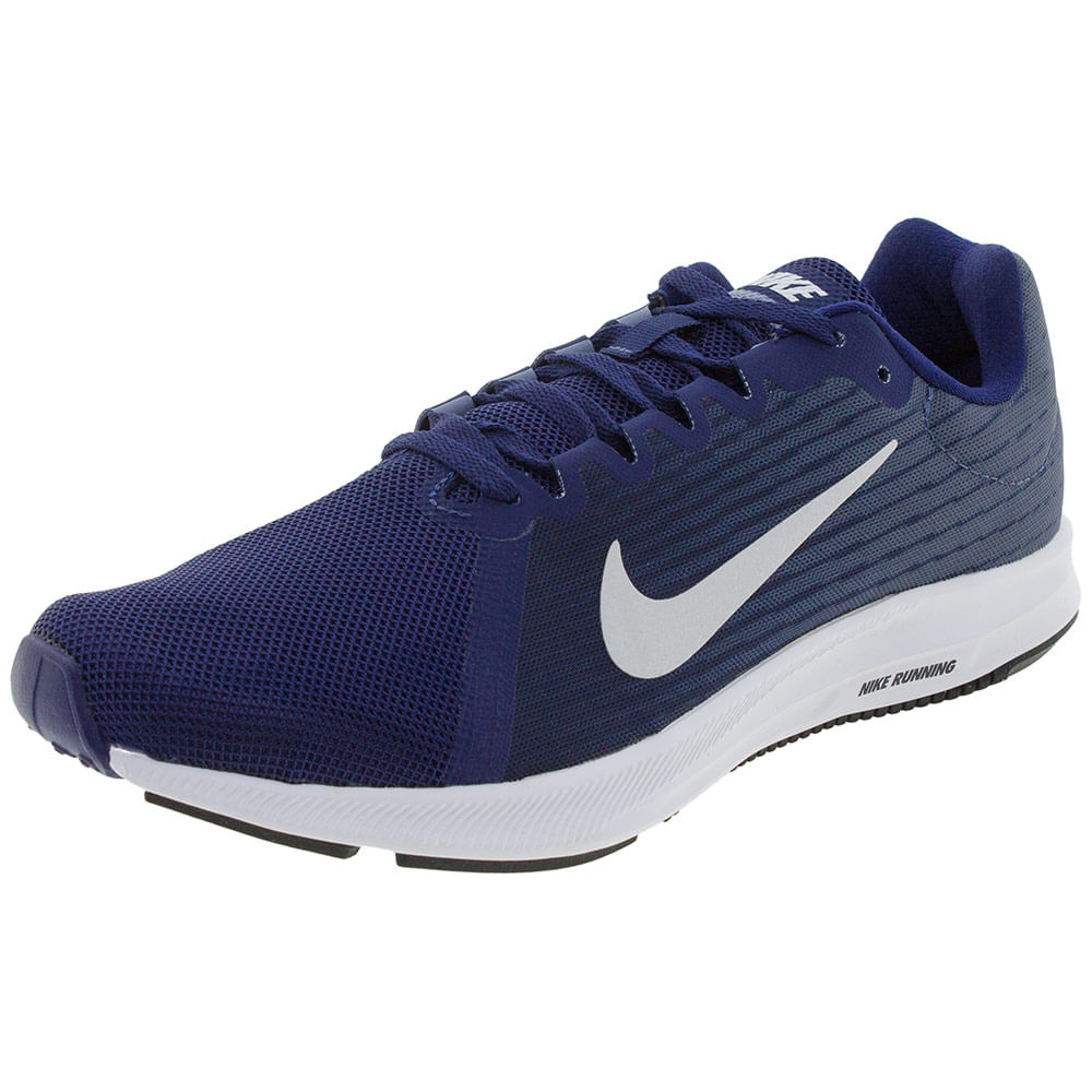 Tenis Masculino Downshifter 8 Nike 908988 Marinho 01 cloviscalcados