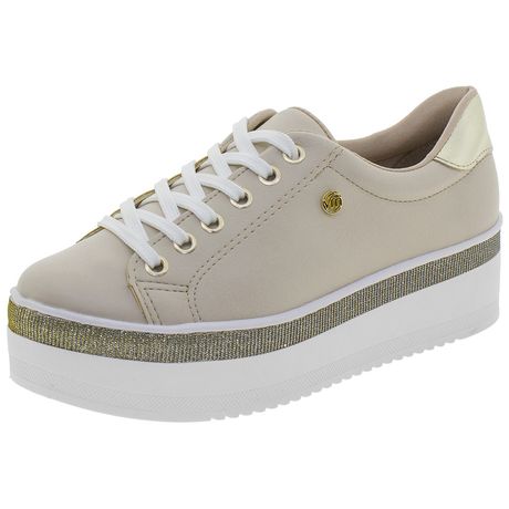 tenis flatform feminino via marte