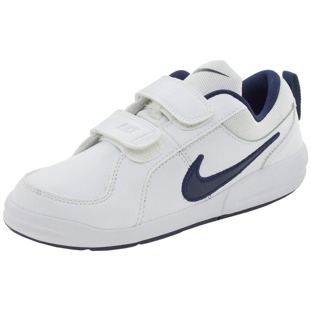 Tênis Infantil Pico Lt Nike 619041 Branco 01 cloviscalcados
