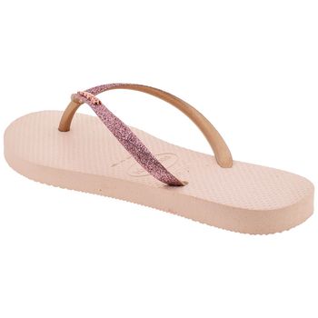 havaianas glitter rosa