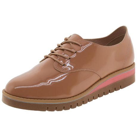 sapato oxford beira rio rosa