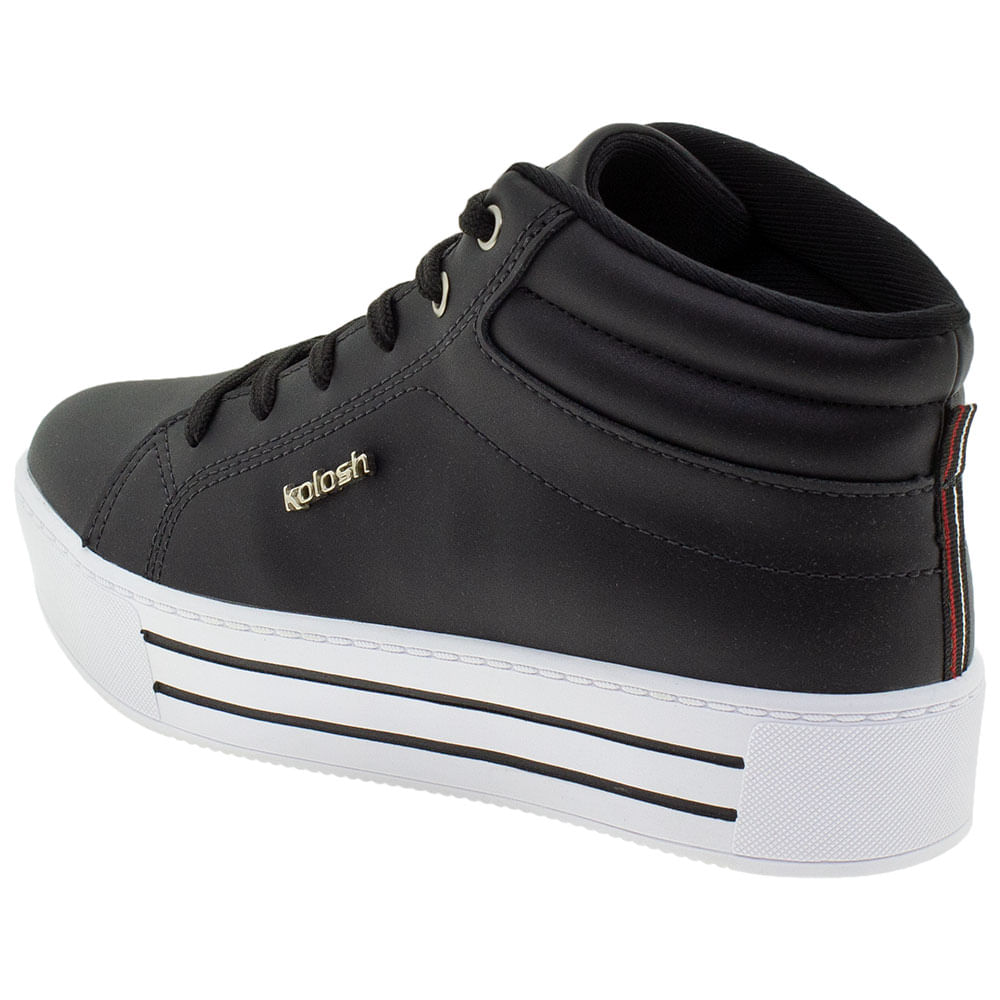 Tênis Feminino Cano Médio Kolosh Tenis Cano Alto Tênis Feminino