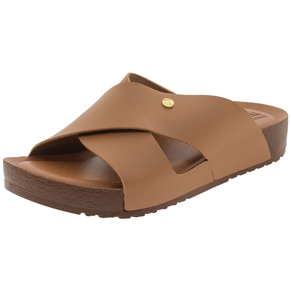 Sandália Feminina Rasteira Birken Terra Agua 501100