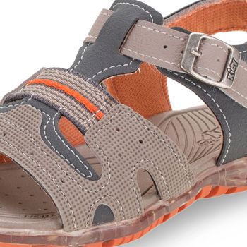 sandalia infantil masculina com led