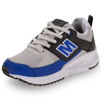 tenis infantil masculino azul