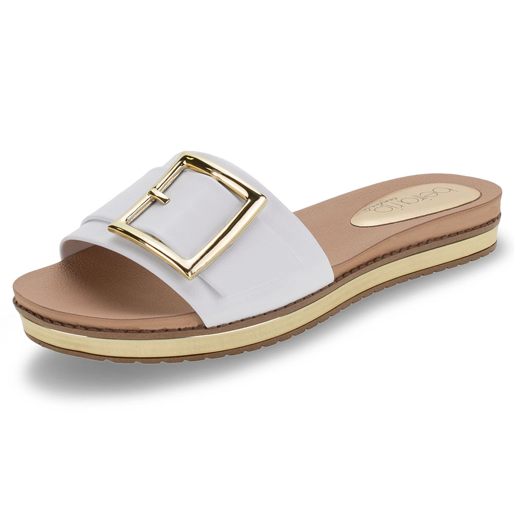 Sandália Feminina Rasteira Beira Rio 8321725 cloviscalcados