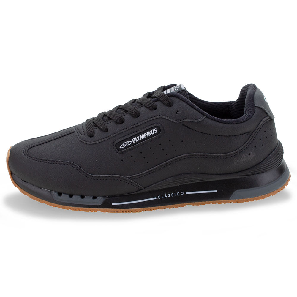 Tênis Masculino Quasar Olympikus - 780 Preto | Clovis Calçados